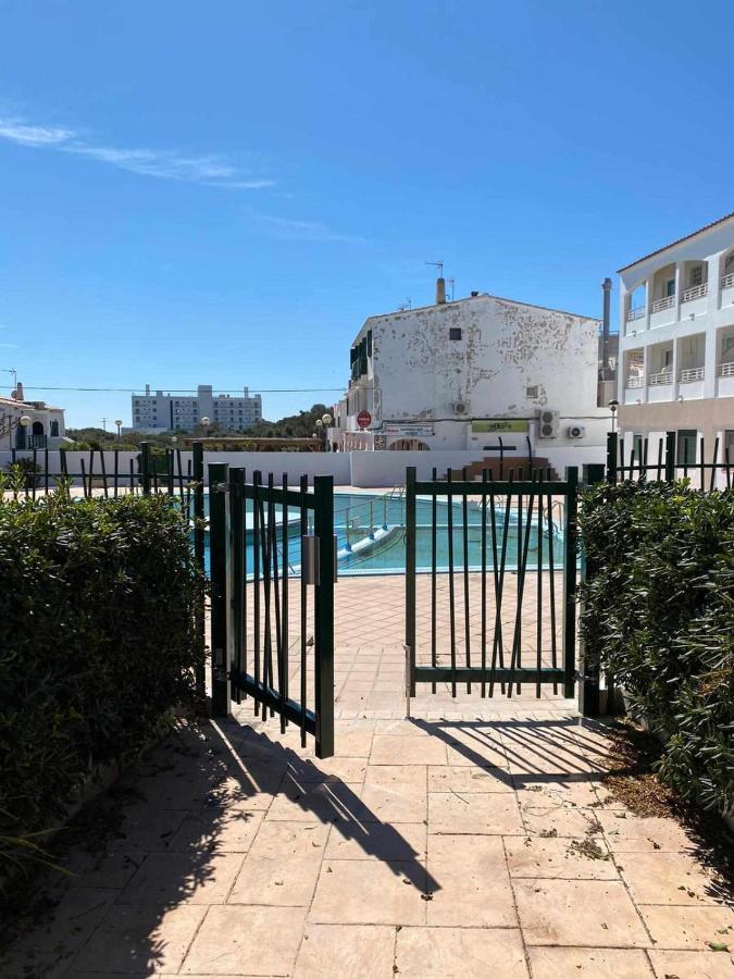 Apartamento Bajo Con Piscina Macarella Cala'N Blanes  Luaran gambar