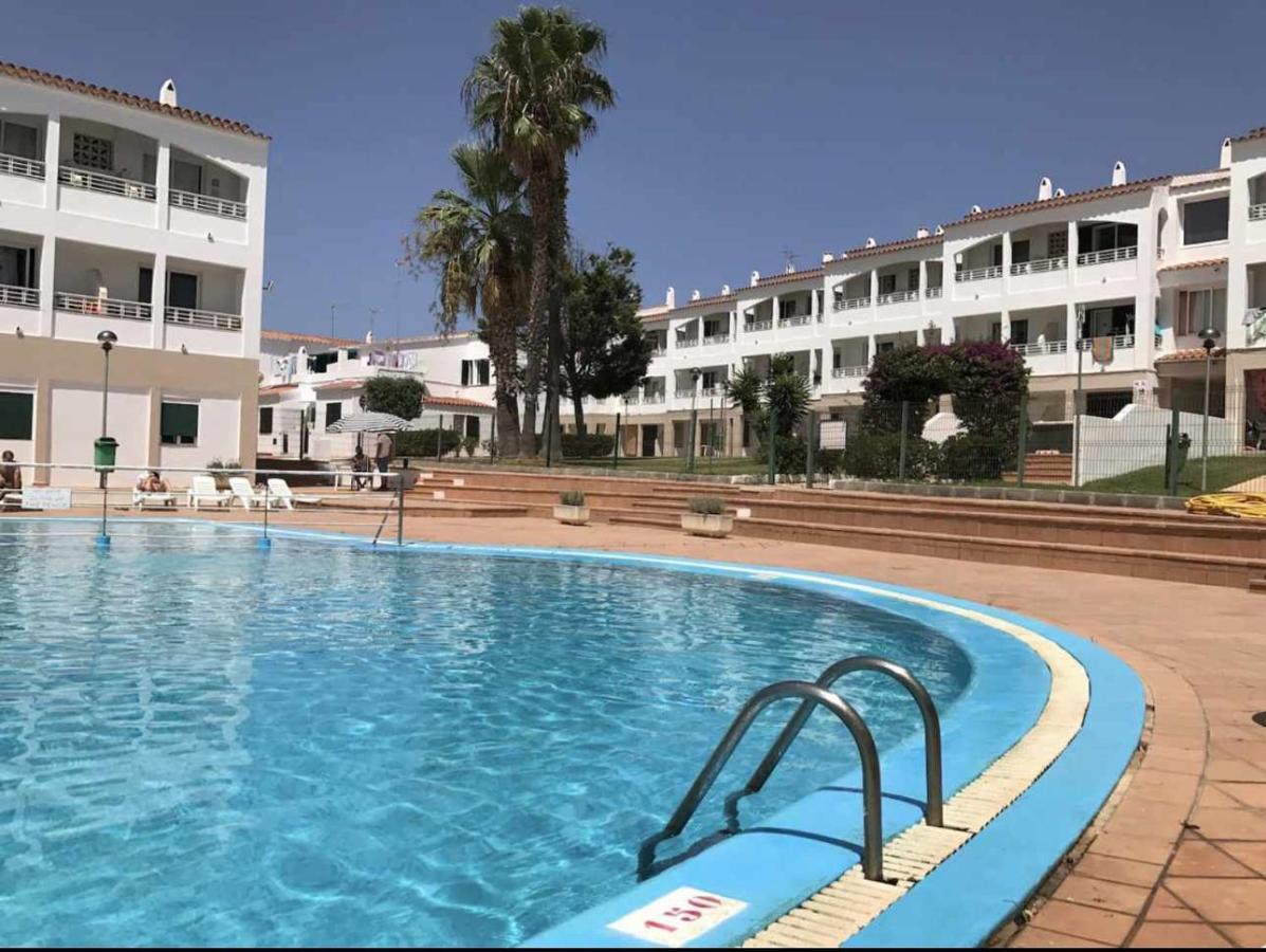 Apartamento Bajo Con Piscina Macarella Cala'N Blanes  Luaran gambar